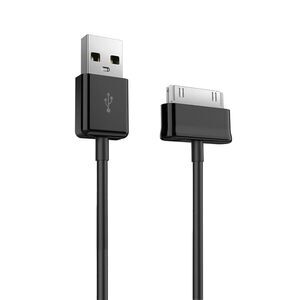 5pcs USB Charging Data Cable Cord Fast Charge for iPad 1/2/3 iPod Nano(black)
